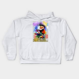 Colorful Flowers Kids Hoodie